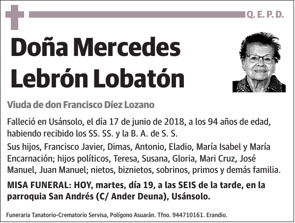 Mercedes Lebrón Lobatón