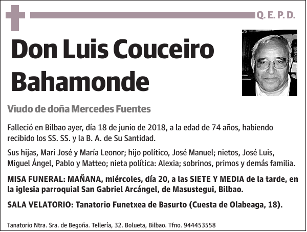 Luis Couceiro Bahamonde