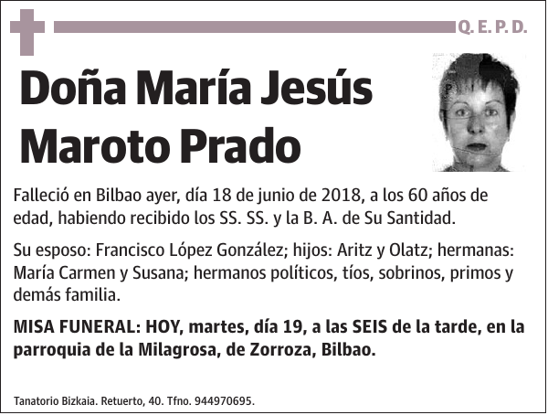 María Jesús Maroto Prado