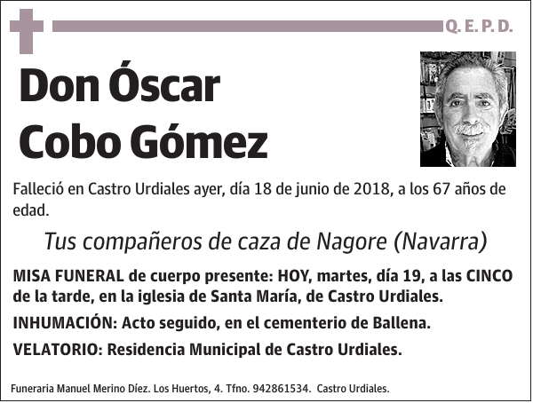 Óscar Cobo Gómez