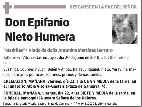 Epifanio Nieto Humera