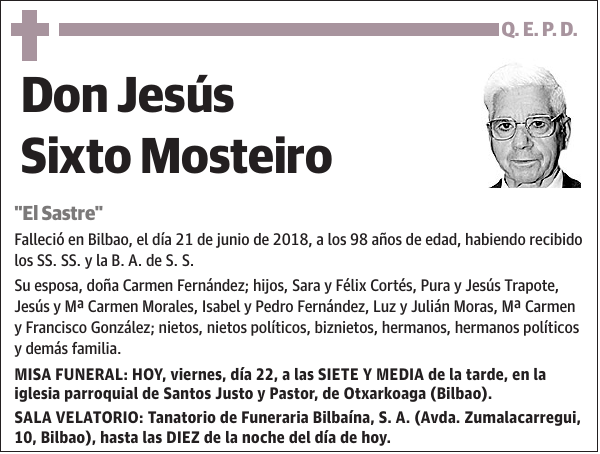 Jesús Sixto Mosteiro