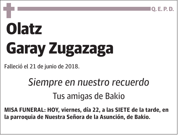 Olatz Garay Zugazaga