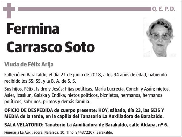 Fermina Carrasco Soto