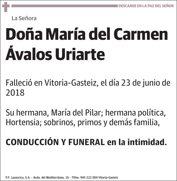 María del Carmen Ávalos Uriarte