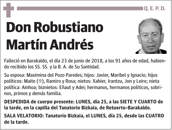 Robustiano Martín Andrés