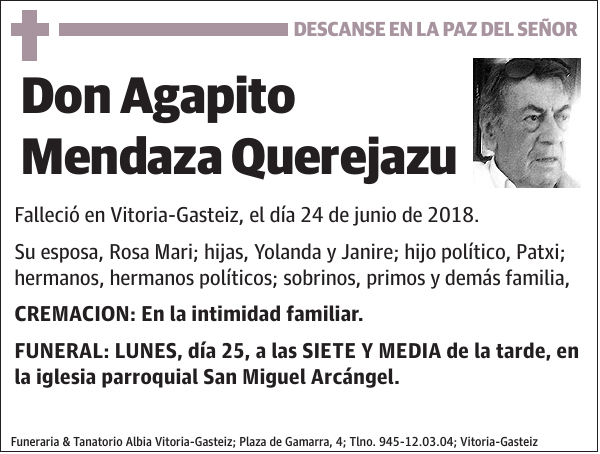 Agapito Mendaza Querejazu