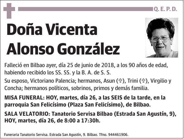 Vicenta Alonso González