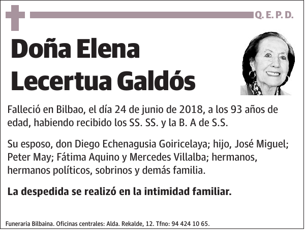 Elena Lecertua Galdós