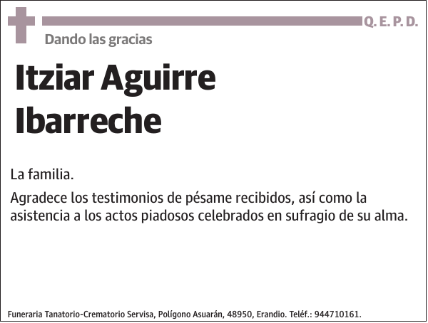 Itziar Aguirre Ibarreche