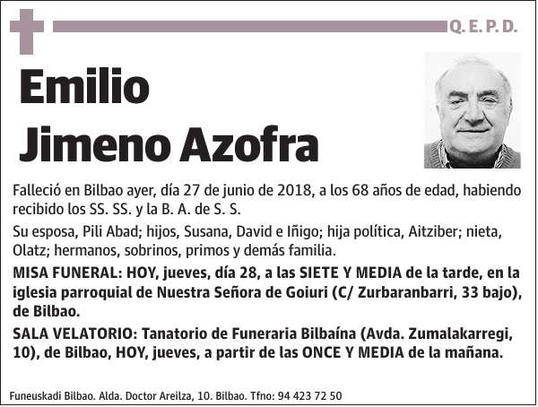 Emilio Jimeno Azofra