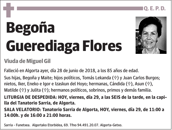 Begoña Guerediaga Flores