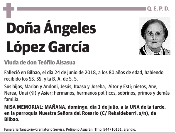 Ángeles López García