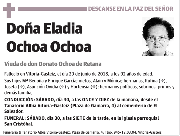 Eladia Ochoa Ochoa