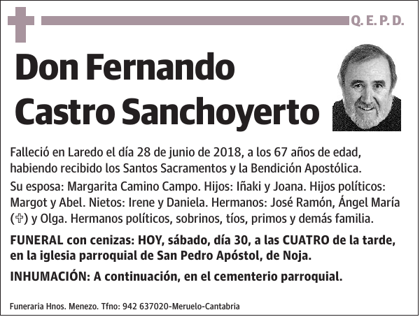 Fernando Castro Sanchoyerto