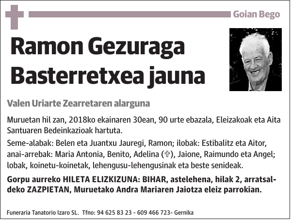 Ramon Gezuraga Basterretxea