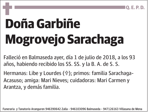 Garbiñe Mogrovejo Sarachaga