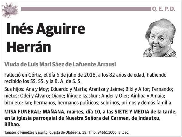 Inés Aguirre Herrán