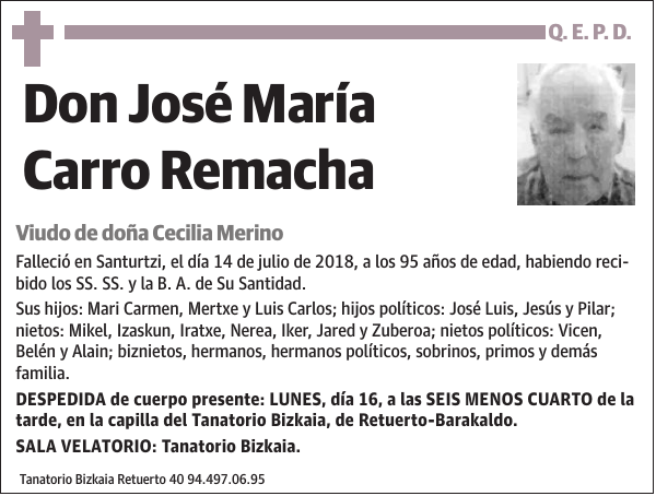 José María Carro Remacha