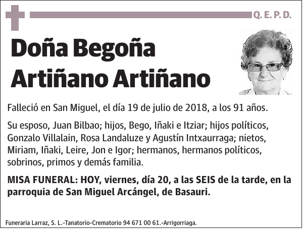 Begoña Artiñano Artiñano