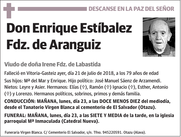 Enrique Estíbalez Fdz. de Aranguiz