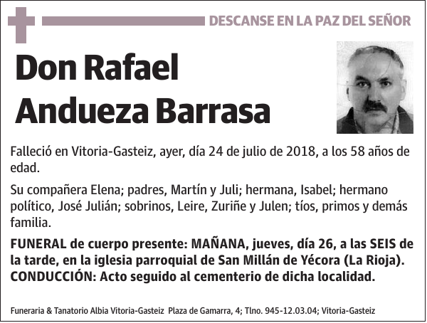 Rafael Andueza Barrasa