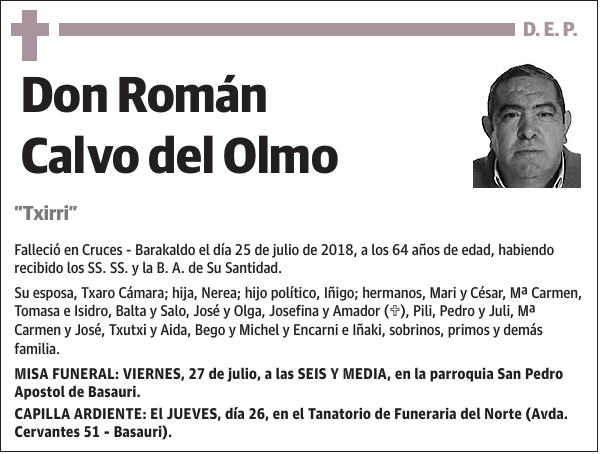 Román Calvo del Olmo