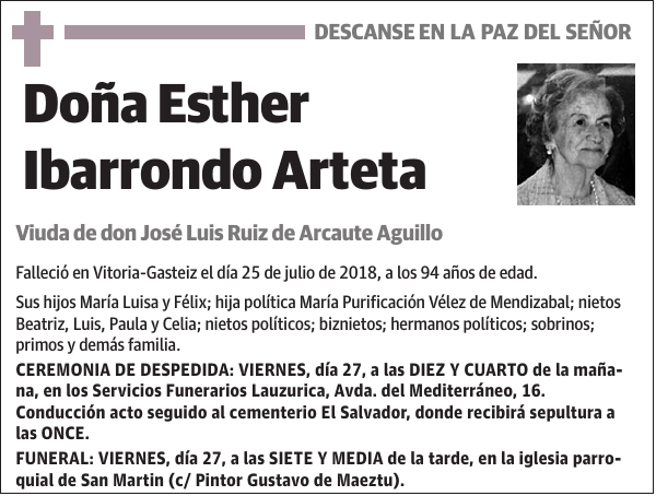 Esther Ibarrondo Arteta