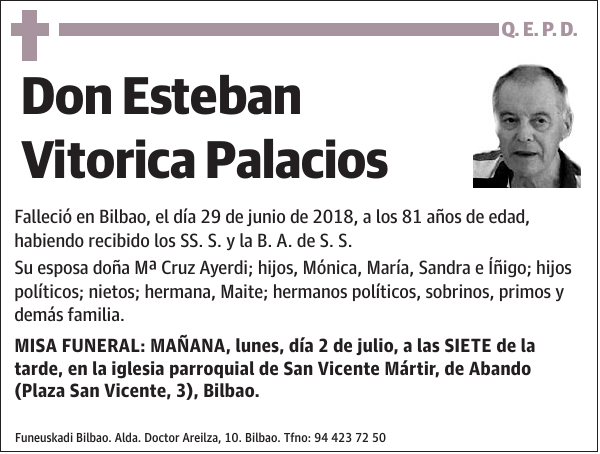 Esteban Vitorica Palacios