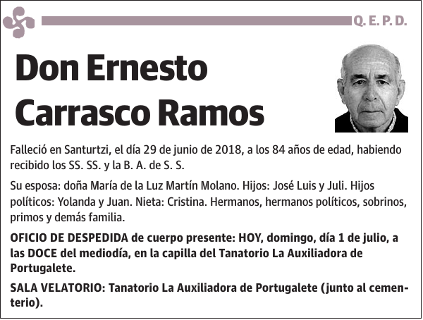 Ernesto Carrasco Ramos