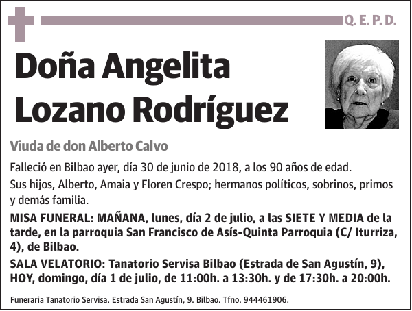 Angelita Lozano Rodríguez