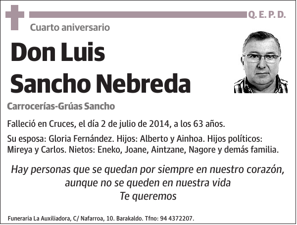 Luis Sancho Nebreda