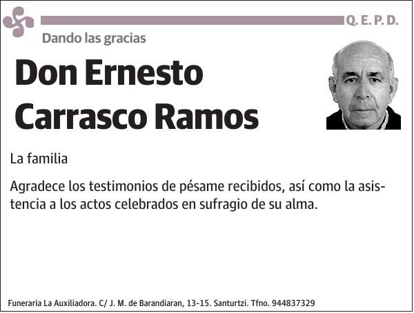 Ernesto Carrasco Ramos