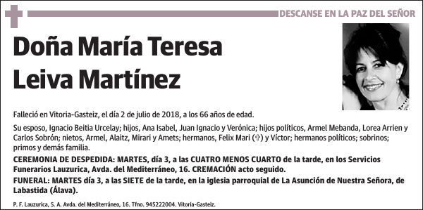 María Teresa Leiva Martínez