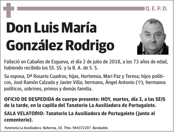 Luis María González Rodrigo