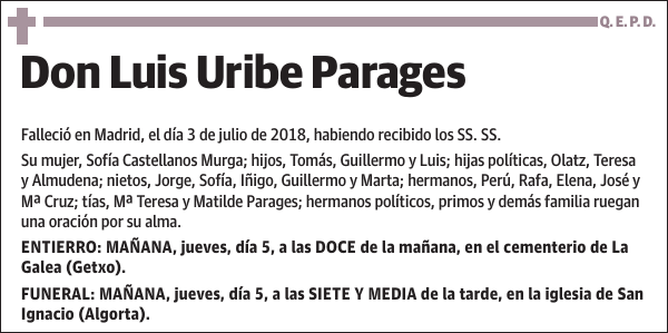 Luis Uribe Parages