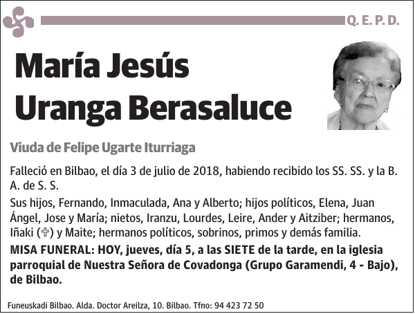 María Jesús Uranga Berasaluce