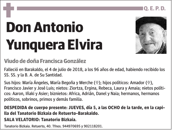 Antonio Yunquera Elvira