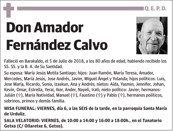 Amador Fernández Calvo