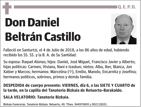 Daniel Beltrán Castillo