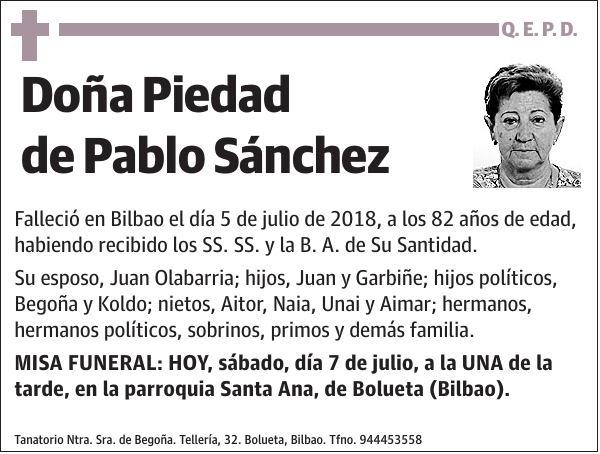 Piedad de Pablo Sánchez