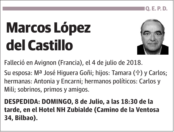 Marcos López del Castillo