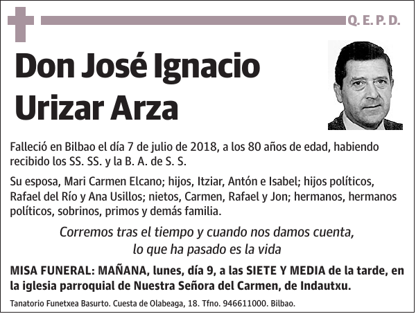 José Ignacio Urizar Arza