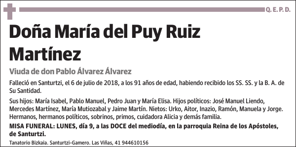 María del Puy Ruiz Martínez