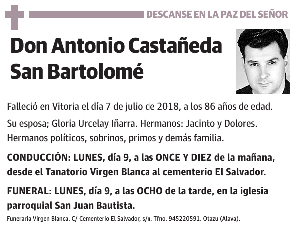 Antonio Castañeda San Bartolomé