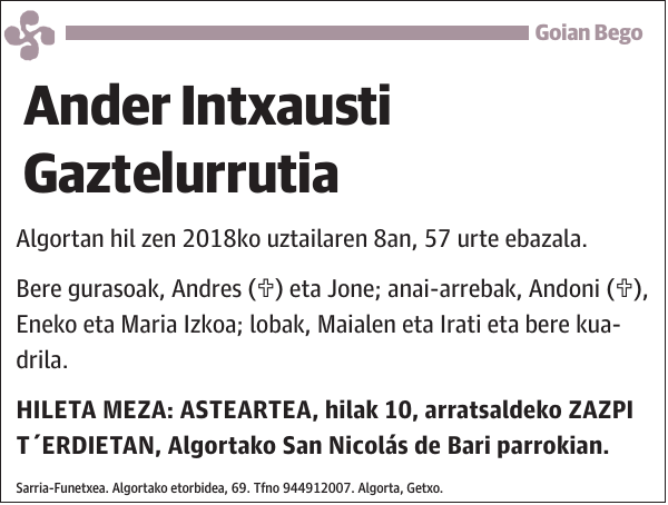 Ander Intxausti Gaztelurrutia