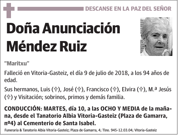 Anunciación Méndez Ruiz