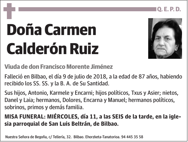 Carmen Calderón Ruiz