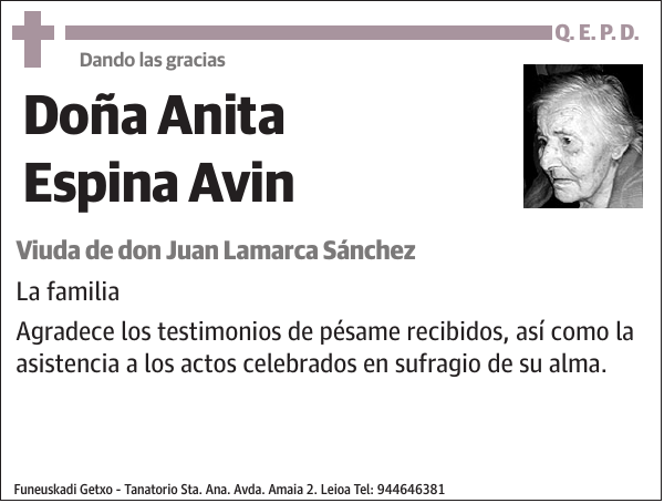 Anita Espina Avin