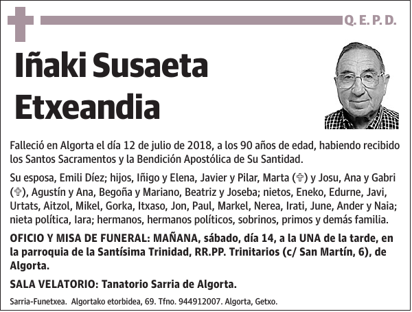 Iñaki Susaeta Etxeandia